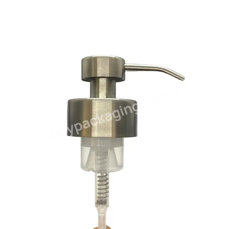 Wholesale Oem Custom Good Quality 45mm Metal Hand Soap Foamer Pump Silver Color