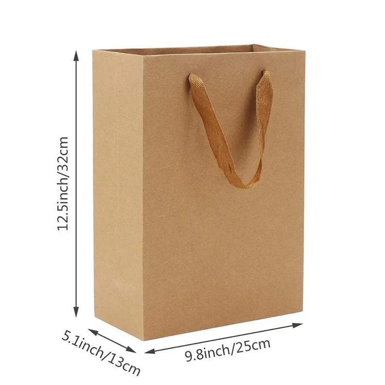 Wholesale OEM Hot Stamping Logo Paper Shopping BagGift BagCustom Paper Bag Print for Jewelry Pac