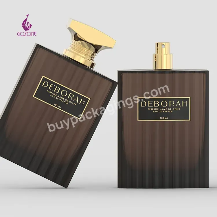 Wholesale Oem Luxury Bottle Glass For 50ml Customized Perfume Bottles