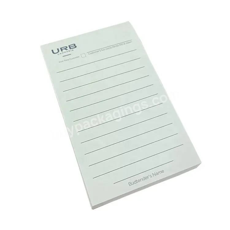 Wholesale Office Supplier Custom Size Logo Printed To Do List Custom Notepads