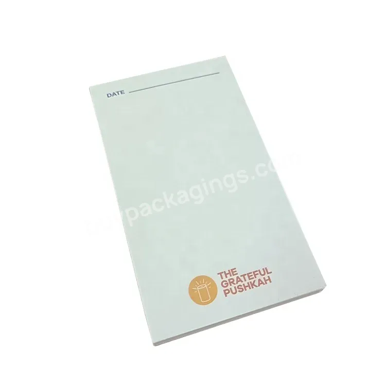 Wholesale Office Supplier Custom Size Logo Printed To Do List Custom Notepads