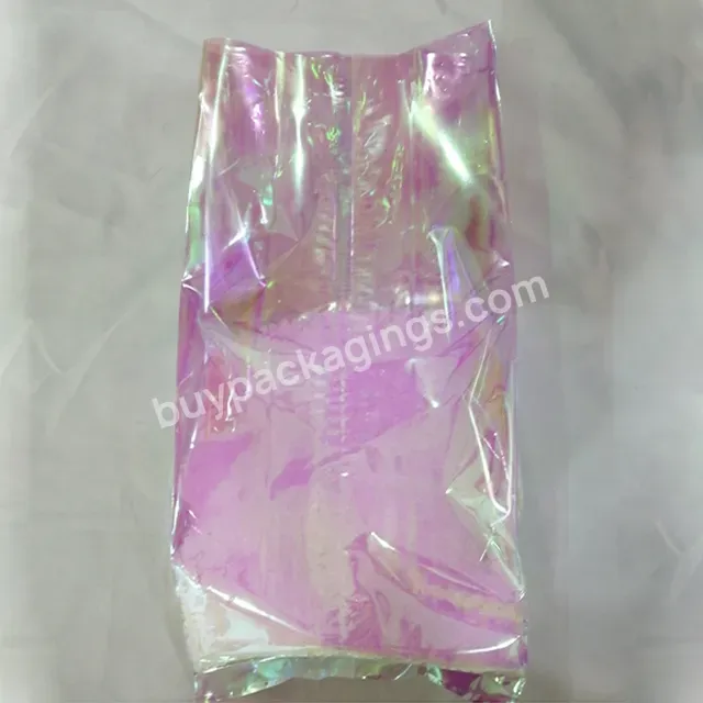 Wholesale Opp Bag With Custom Design Flat Bottom Food Grade Bag With Side Gusset