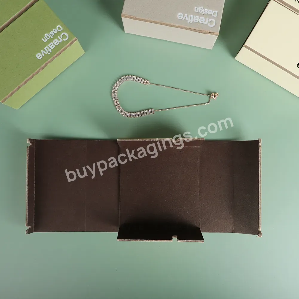 Wholesale Organizer Custom Logo Jewelry Box Luxury Earring Bracelet Necklace Ring Box Jewelry Packaging Drawer Box