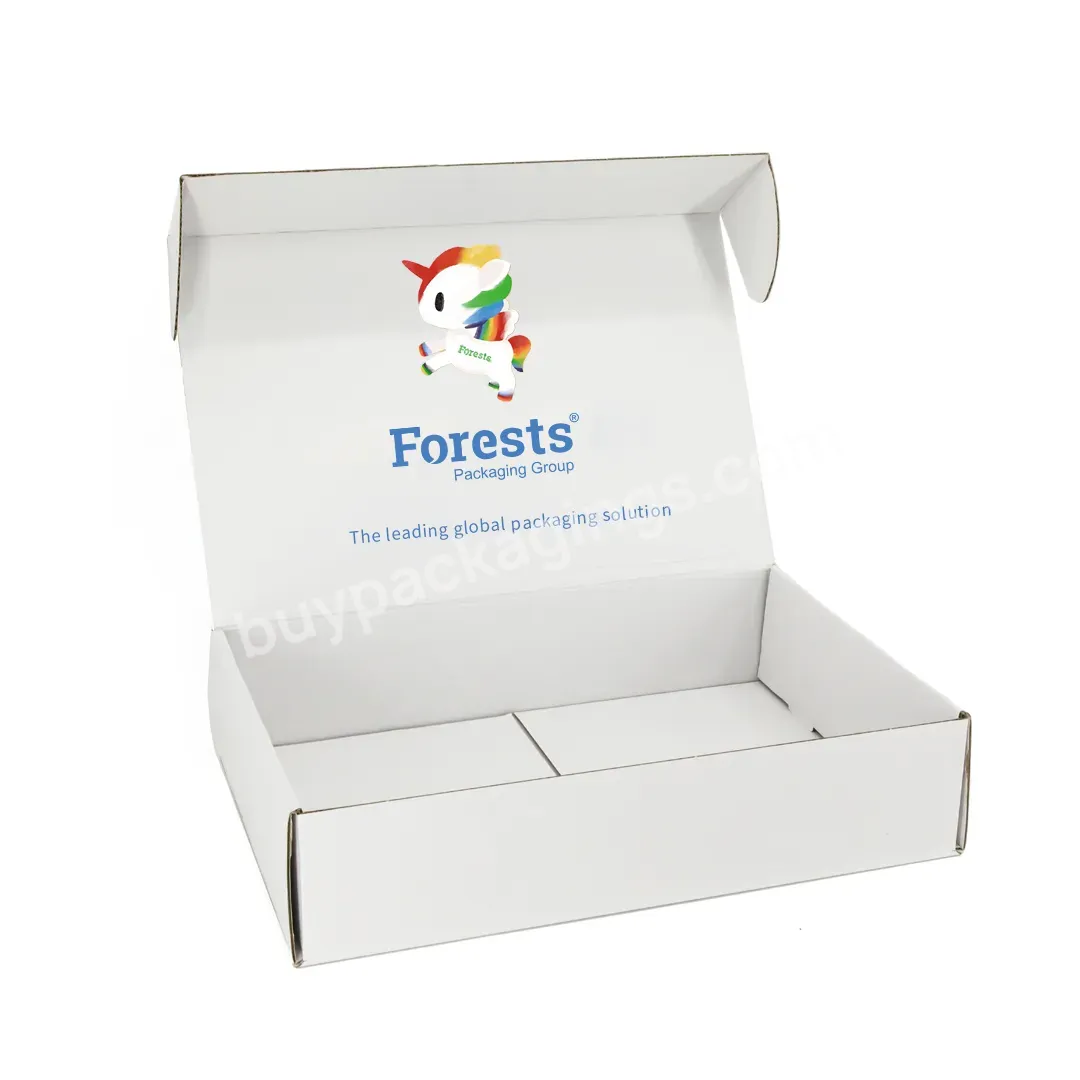 Wholesale Packaging Gift Blank Kraft Box Shoes Socks Logo Cardboard Paper Clothing Mailer Boxes