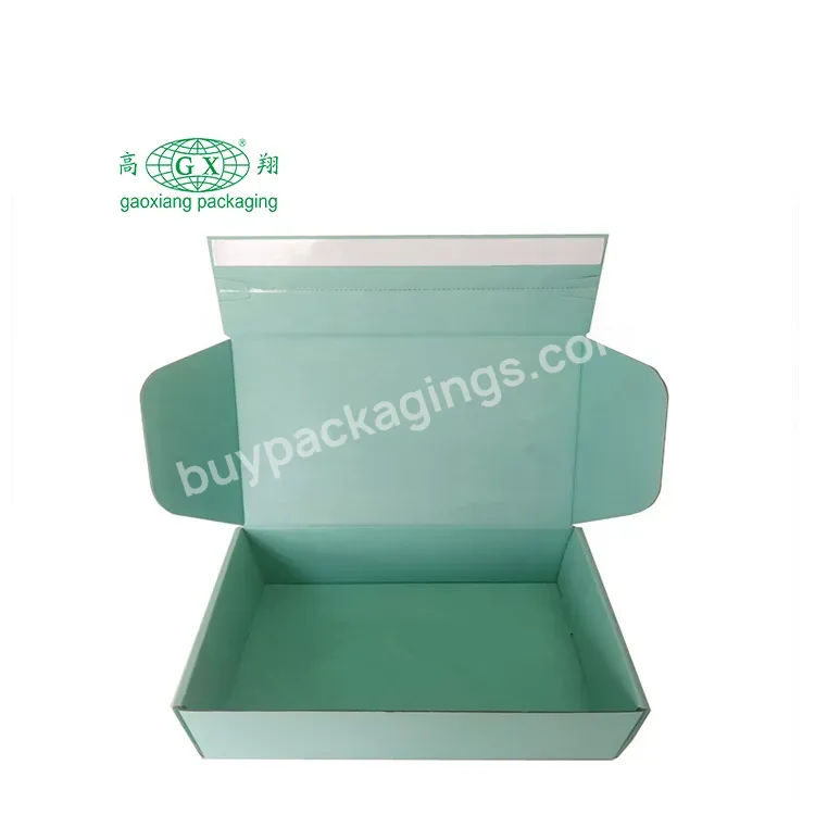 Wholesale Paper Box E Flute Corrugated Shipping Carton Mysterious Gift Mailing Box Packaging
