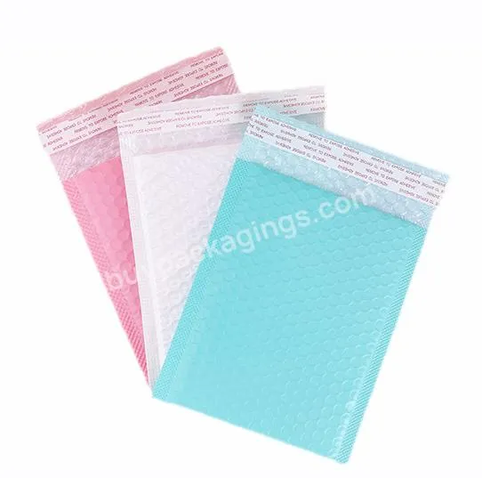 Wholesale Pearlescent Film Bubble Envelope Bag Shockproof in stock Bubble Bag