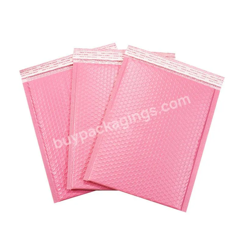 Wholesale Pearlescent Film Bubble Envelope Bag Shockproof in stock Bubble Bag