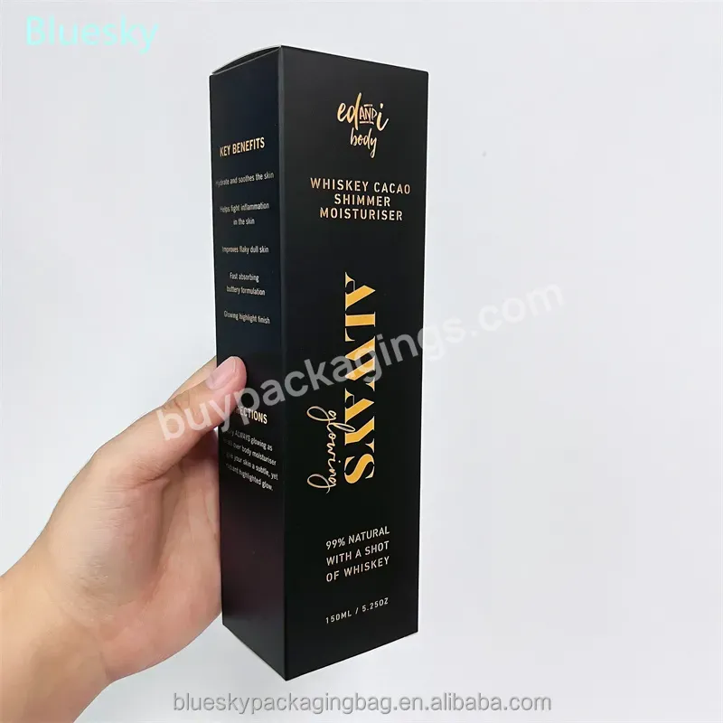 Wholesale Personal Care Box Custom Logo Art Paper Packaging Toothpaste Cosmetic Face Cream Box