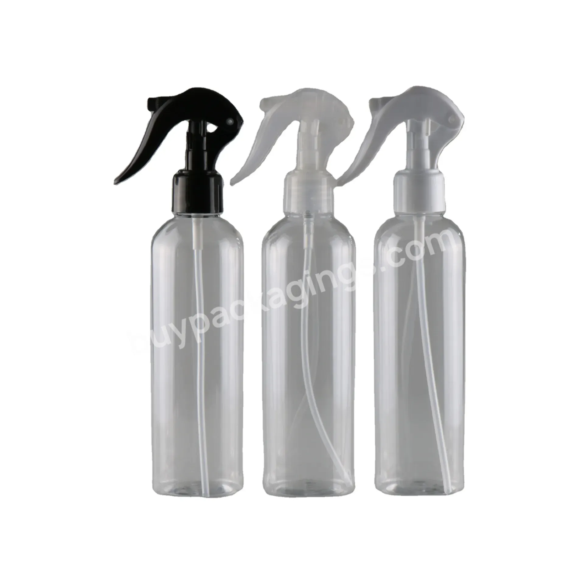 Wholesale Pet Plastic Perfume Atomizer Square Spray Bottle 150ml 250ml 500ml Empty Hand Sanitizer Spray Bottle