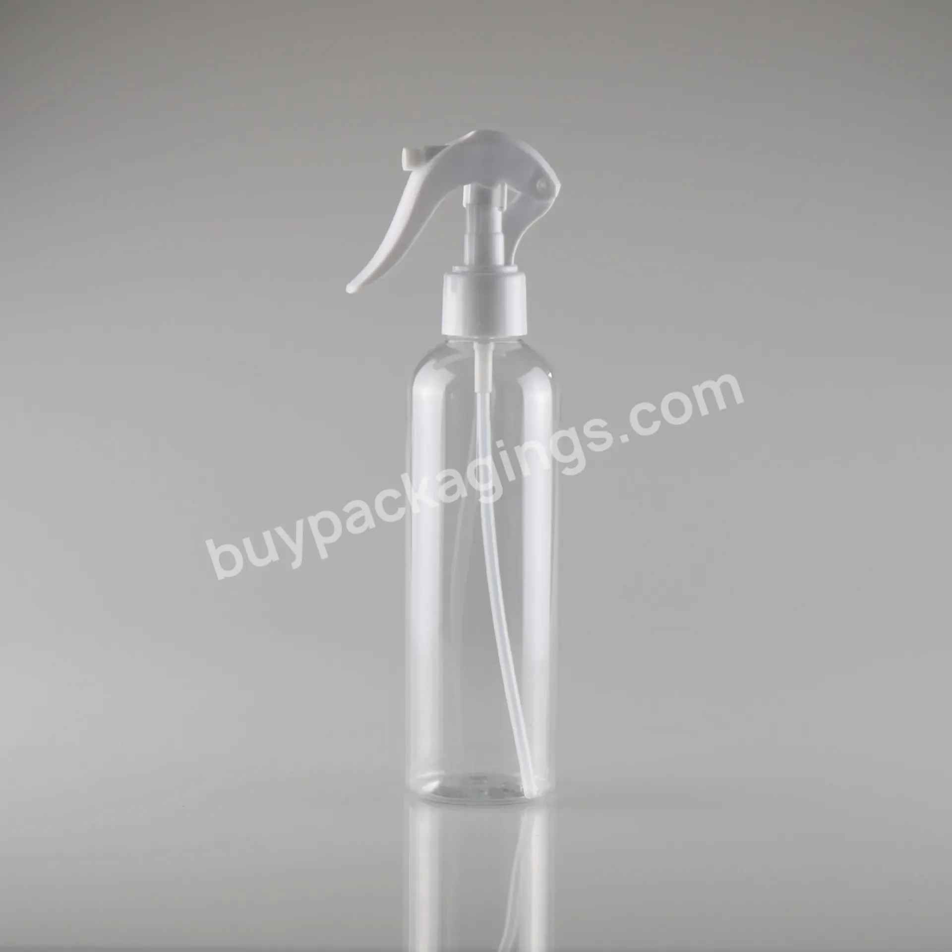 Wholesale Pet Plastic Perfume Atomizer Square Spray Bottle 150ml 250ml 500ml Empty Hand Sanitizer Spray Bottle