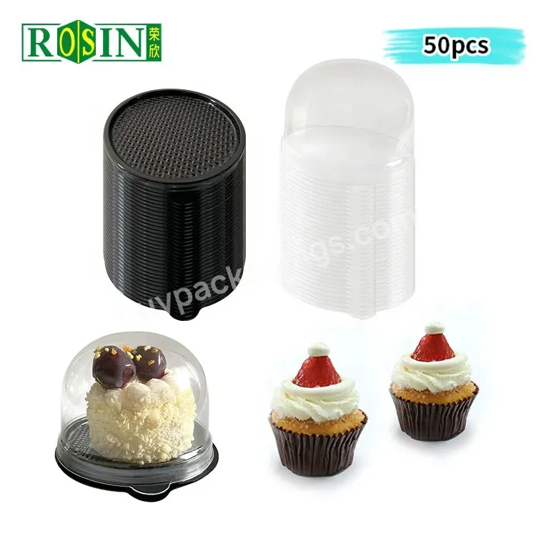 Wholesale Plastic Clear Dome Cake Packaging Box Disposable