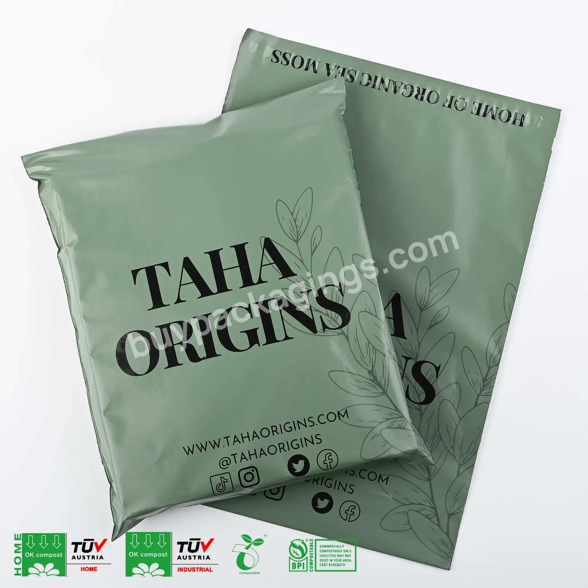 Wholesale Plastic Custom Big Matte Poly Mailing Biodegradable Eco Friendly Clothing Packaging Mailing Bags