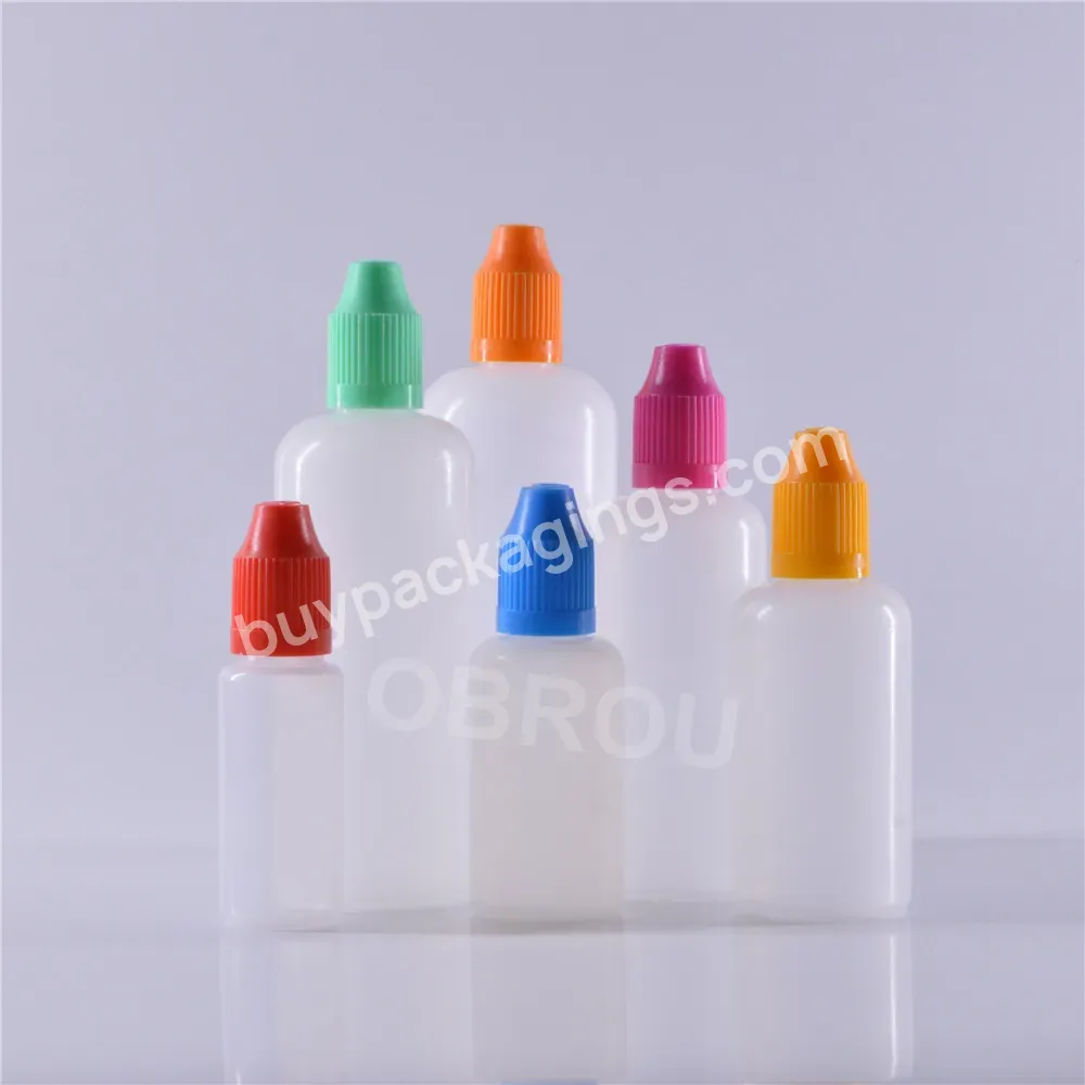 Wholesale Plastic Eye Dropper Bottle 100ml 50ml 30ml 20ml 10ml Liquid Oil Bottle Plastic With Dropper 120ml