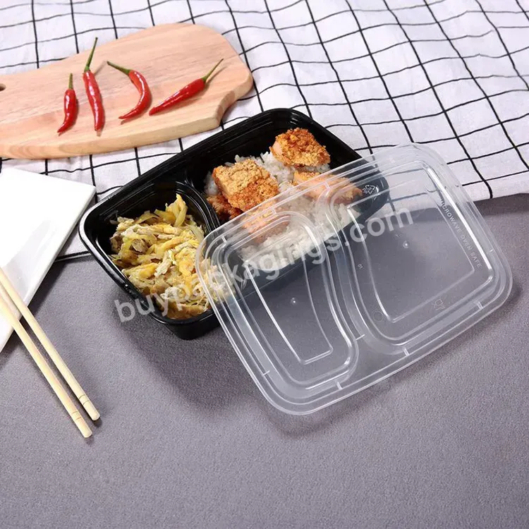 Wholesale Plastic Food Container Pp Lunch Box Plastic Disposable Meal Prep Containers With Lids - Buy Disposable Meal Prep Containers,Pp Lunch Box Plastic,Meal Prep Containers With Lids.