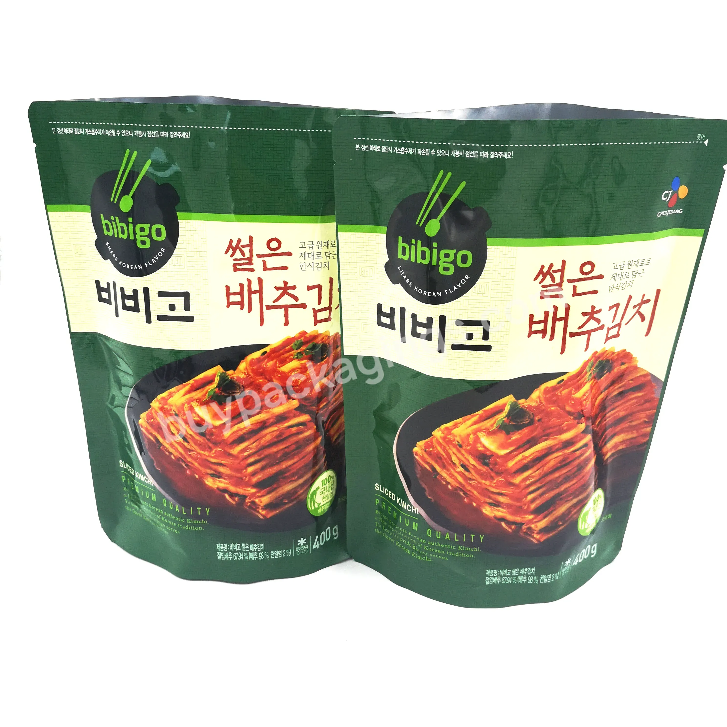 Wholesale Plastic Packaging Bag For Kimchi