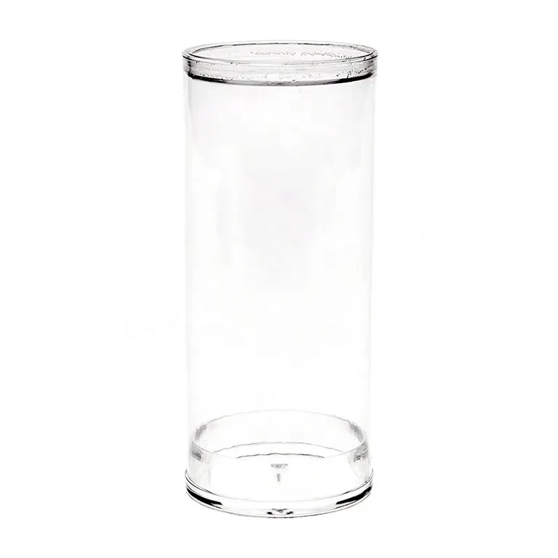 Wholesale Plastic Pp Pet Pvc Round Plastic Clear Cylinder Packaging Box