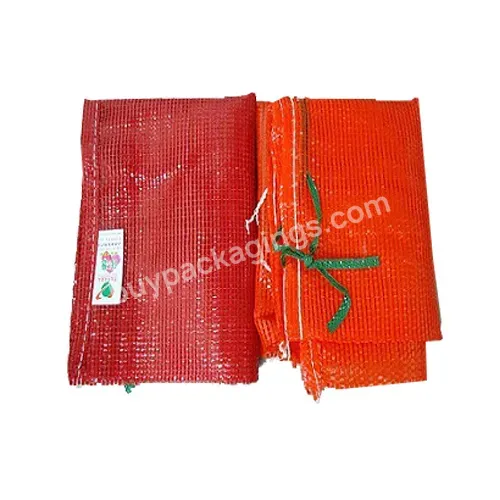 Wholesale Pp Leno Bags Packaging Plastic Mesh Net Bags For Fruits