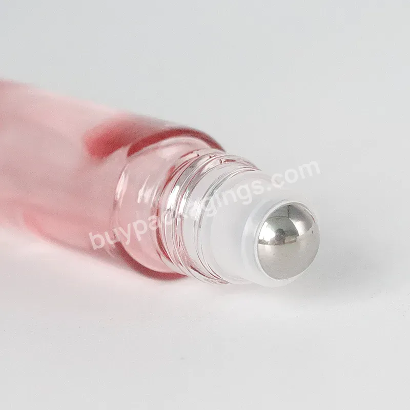 Wholesale Price 10ml 12ml 15ml 50ml 60ml Airless Mini Square Perfume Custom Oil Plastic Roll On Bottle