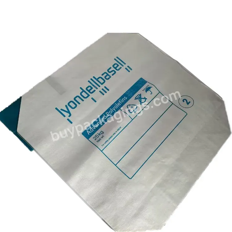Wholesale Price 25kg 50kg Plastic Pp Valve Cement Packaging Woven Valve Bag