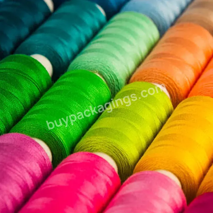 Wholesale Price 40/2 Spun Hilo De Coser Polyester Sewing Threads For Sewing