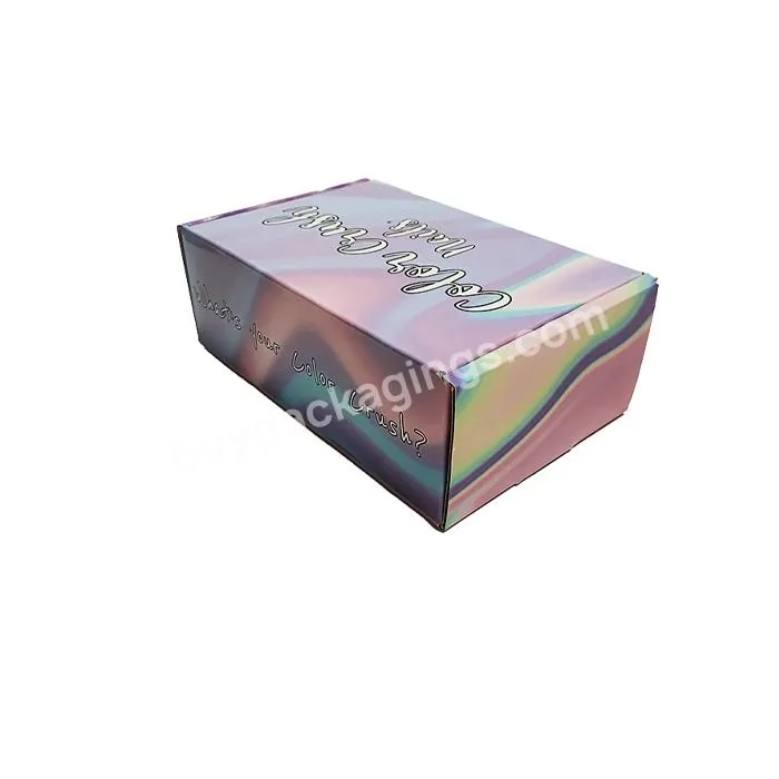 wholesale price book mailer folding box with logo 8x10x3 shipping boxes