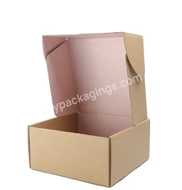 Wholesale Price Custom Color Triple Corrugated Printed Shopping Packing Square Packing Aircraft Box