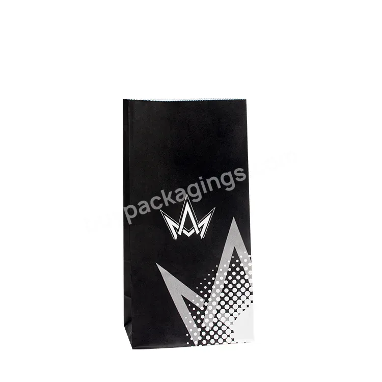 Wholesale Price Custom Paper Bag 100gsm Small Shopping Paper Bags Kraft Paper Carton Small Things Black And White Flexo Printing