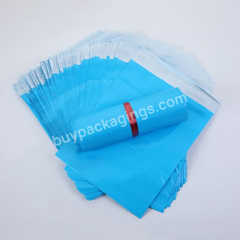 Wholesale Price Express Light Blue Packaging Custom Logo Shipping Mailing Plastic Packaging 10x13 Poly Mailer