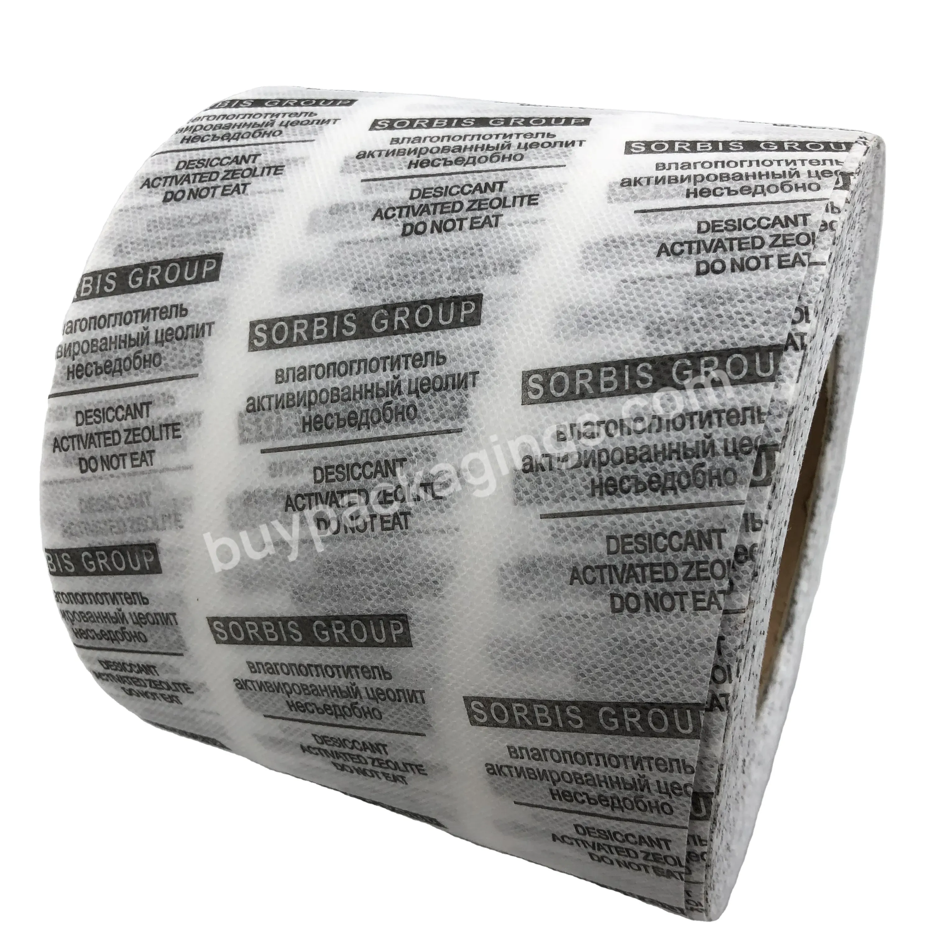 Wholesale Price Heat Seal Cotton Paper For Desiccant Silica Gel Packing Material/china Silica Gel Packing Paper