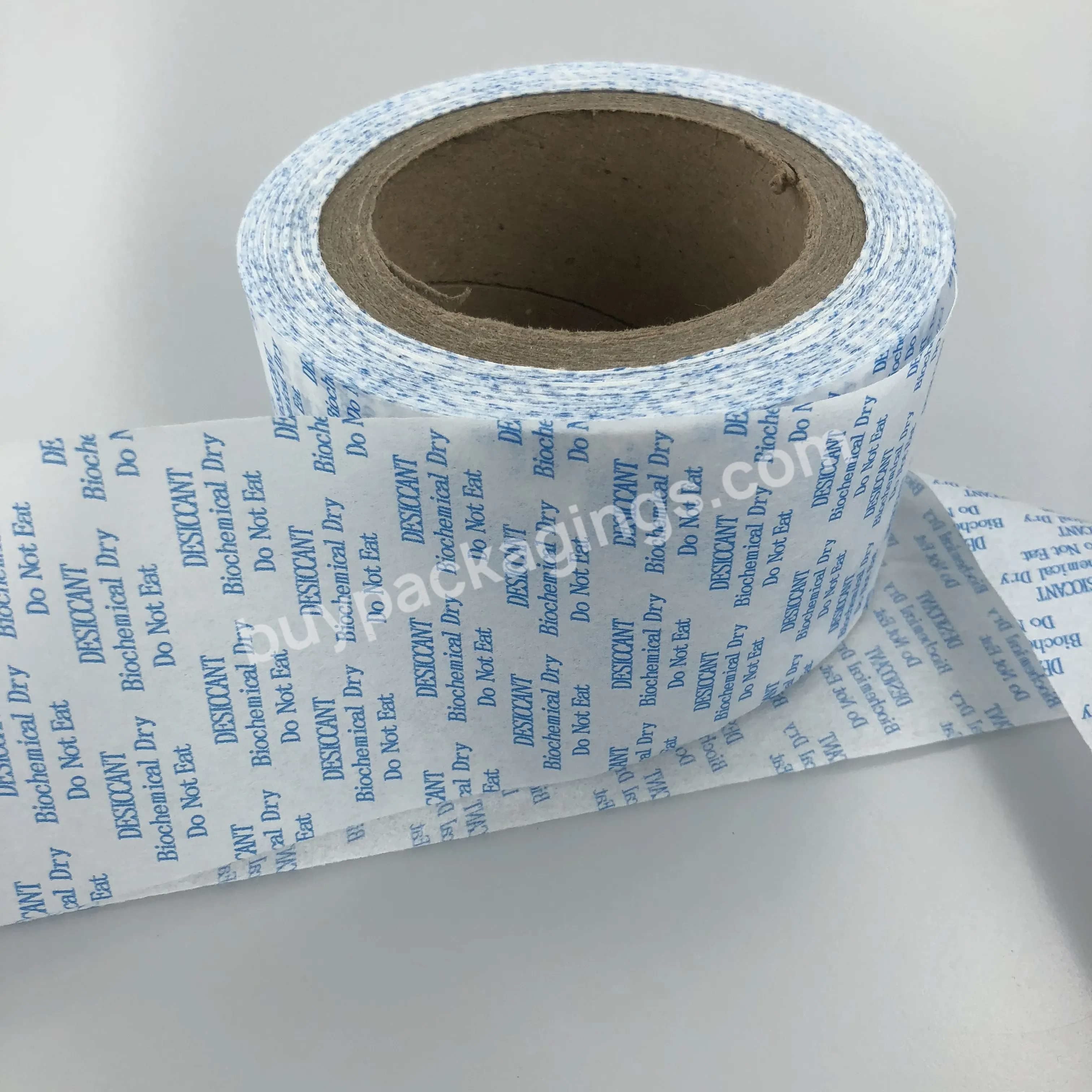 Wholesale Price Heat Seal Cotton Paper For Desiccant Silica Gel Packing Material/china Silica Gel Packing Paper