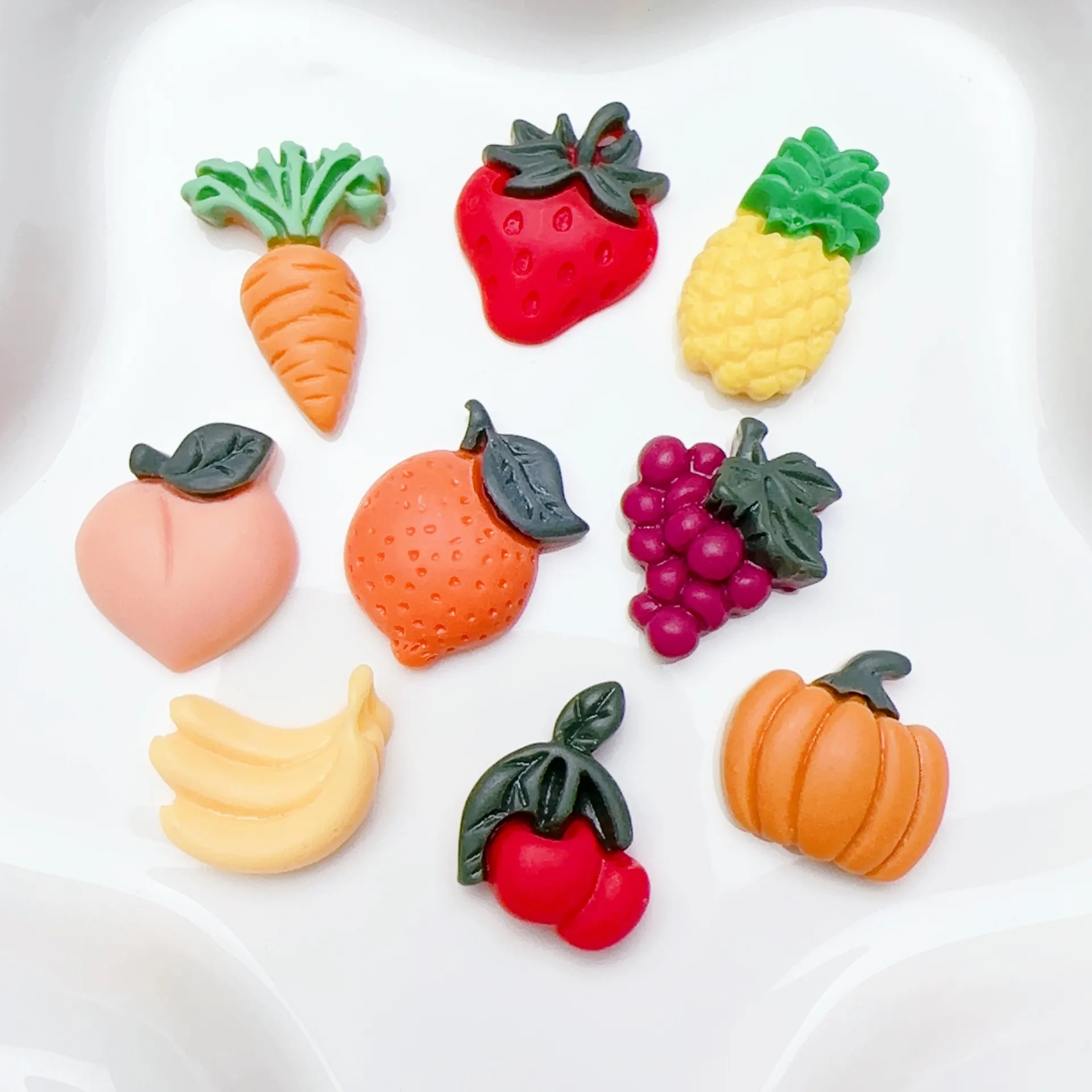 Wholesale Price Korea Carrot Cherry banana pineapple strawberry watermelon 3d Fruit Fridge Magnets