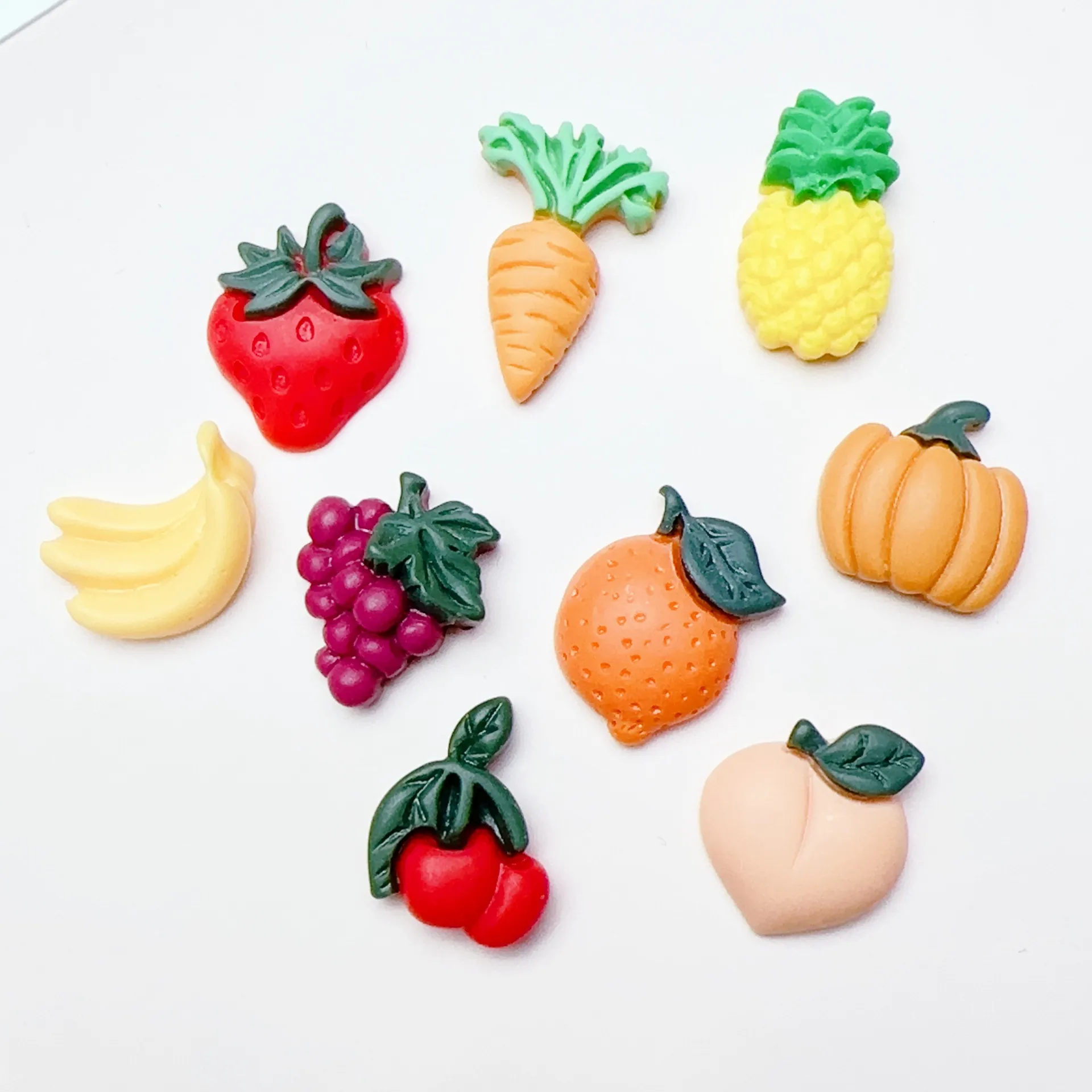 Wholesale Price Korea Carrot Cherry banana pineapple strawberry watermelon 3d Fruit Fridge Magnets