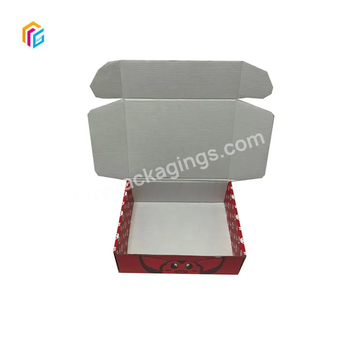 wholesale price kraft paper black and white mailer boxes packaging custom cardboard mailer shipping box