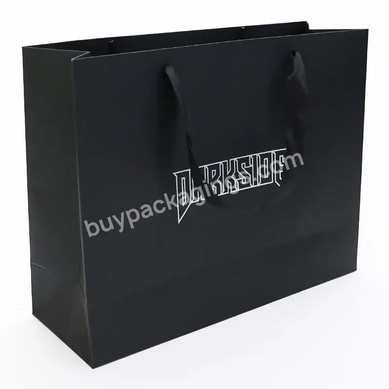 Wholesale Price Luxury Famous Brand Gift Custom Printed Shopping Paper Bag With Your Own Logo