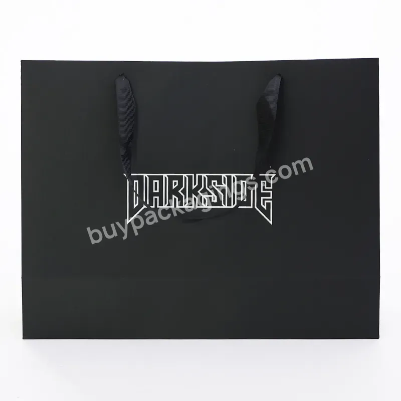 Wholesale Price Luxury Famous Brand Gift Custom Printed Shopping Paper Bag With Your Own Logo