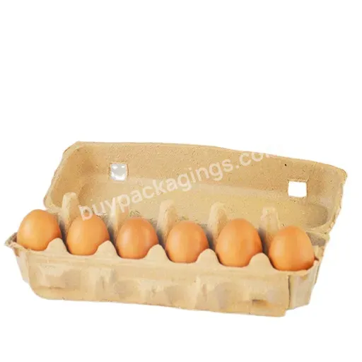 Wholesale Price Multi-colored 10 Holes Top Flats Disposable Egg Carton Bulk Price Pulp Fiber Biodegradable Packaging