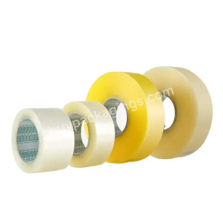 Wholesale Price Transparent Clear Adhesive Side Bopp Packing Tape