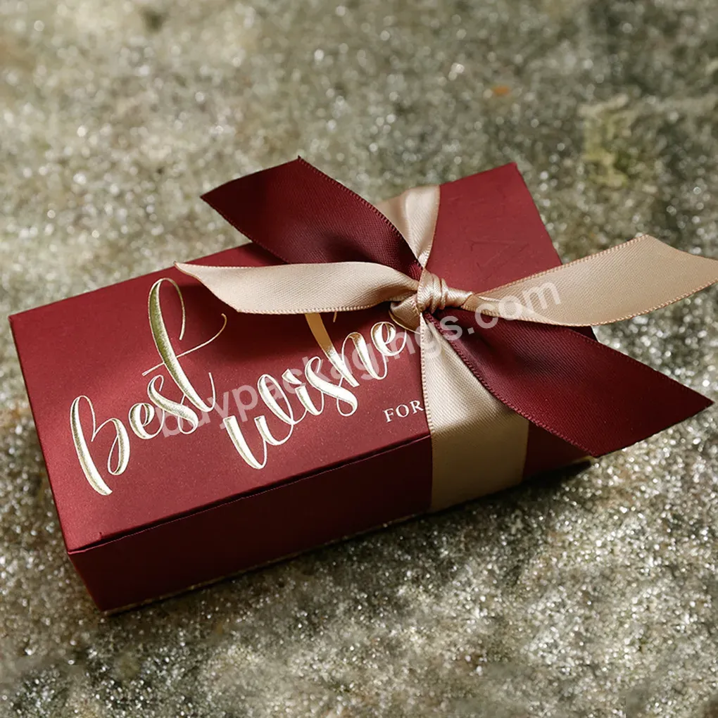 Wholesale Price Wedding Companion Gift Box Fresh Candy Box Packing Chocolate Packaging Boxes