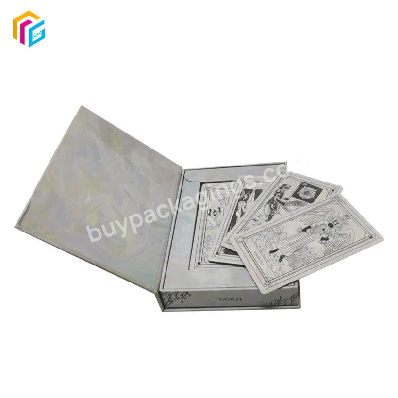 Wholesale printed GoldSilver Edged Card Tarot For Fortune Telling tarot card