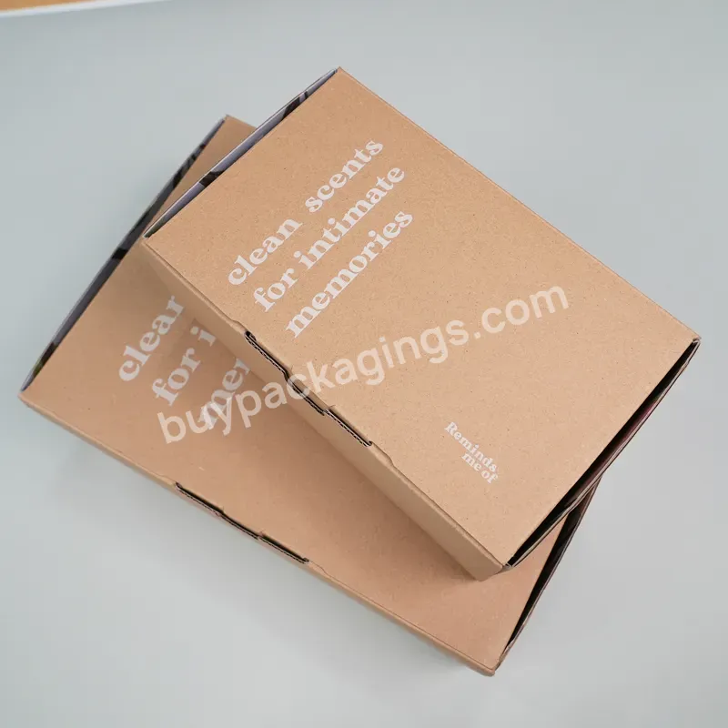 Wholesale Printed Paper Packaging Box Manufacturer Wholesale Free Sample Mailer Shipping Packing Carton Box With Handles