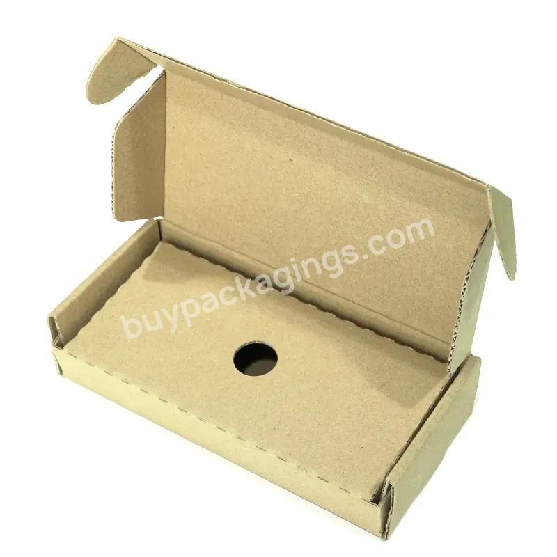 Wholesale Printed Recyclable Shipping Box Customized Corrugated Mailer Carton Paper Box Packaging