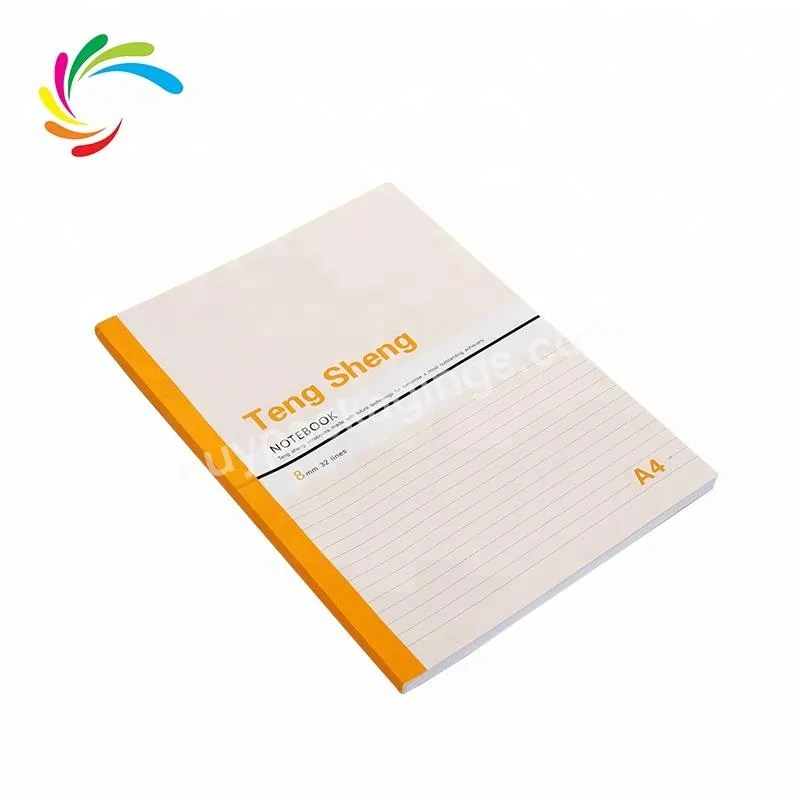 Wholesale Printing Student Softcover Notebook Hot Sale Luxury Custom Printed Note Book