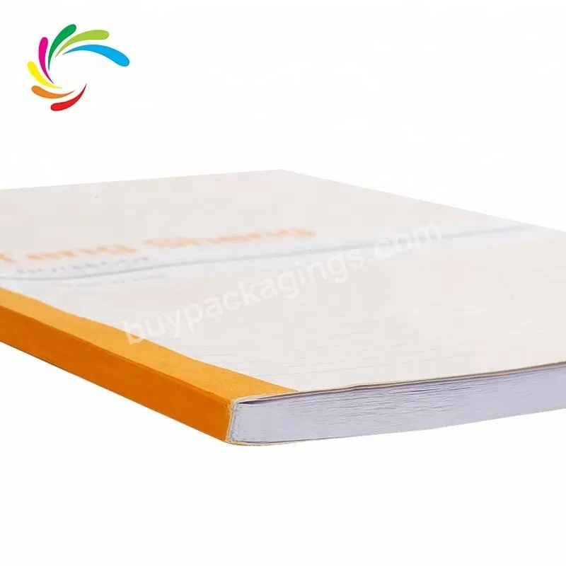 Wholesale Printing Student Softcover Notebook Hot Sale Luxury Custom Printed Note Book