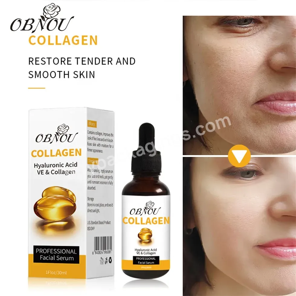 Wholesale Private Label Korean Vegan Anti Aging Pure Collagen Organic Face Lift Glowing Skin Care Petal Gold Facial Serum - Buy Facial Serum,Skin Care Petal Gold Facial Serum,Pure Collagen Serum.