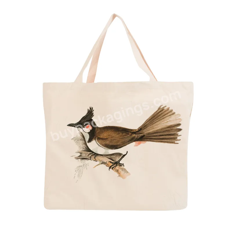 Wholesale Promotional Canvas Bags Tote Bag Printed Bulk Cotton Canvas Bags Beautiful Color And Design