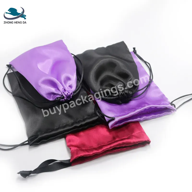 Wholesale Quality Gem Evening Bundle Satin Bundle Bags For Hair Package