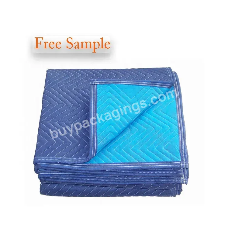 Wholesale Quilted Woven Moving Blanket Heavy Duty Equipment 72x80 Pad Moving Furniture Blanket