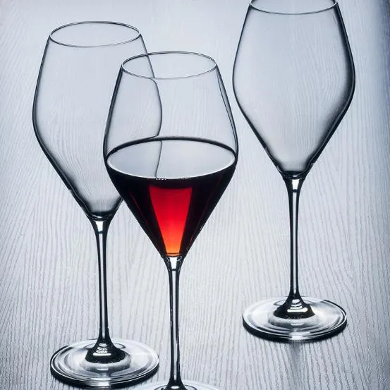 Wholesale Red Wine Champagne Clear Glass  European Household Goblet 417ml 546ml 700ml Cup Wine Sparkling Cup For Wine