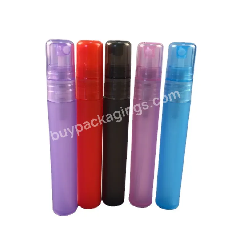 Wholesale Refillable And Recyclable 8ml 10ml 15ml 20ml Empty Plastic Pen Shape Perfume Atomizer Spray Bottle