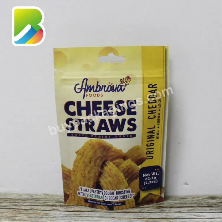 Wholesale Resealable Packaging Sealable Kraft Paper Mini Laminate Custom Printed Coated Triangle Popcorn Bags